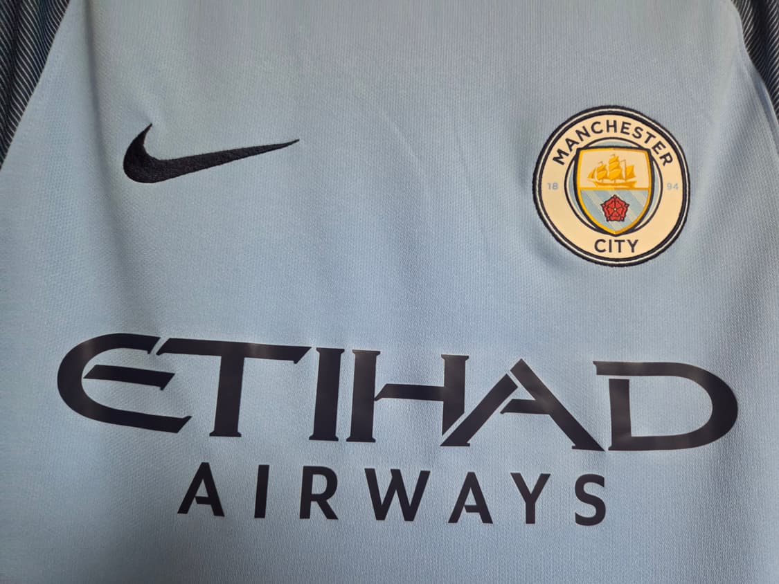 맨시티 16 17 제주스 유니폼 올오피셜 해외S 상품이미지3