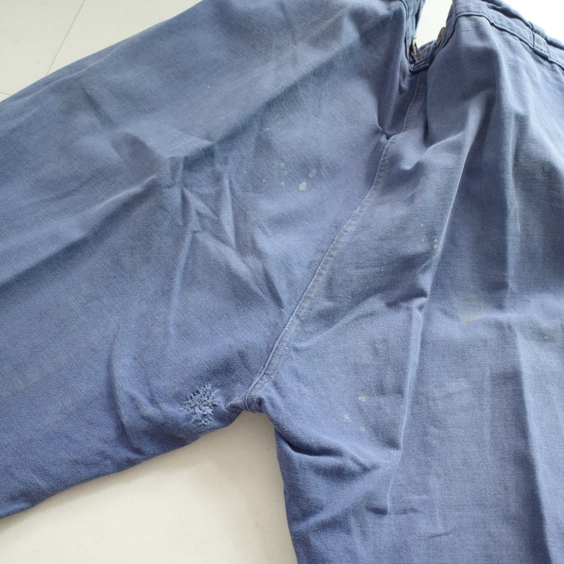 80s 프랑스 빈티지 사시코 리페어 워크팬츠 34 상품이미지8