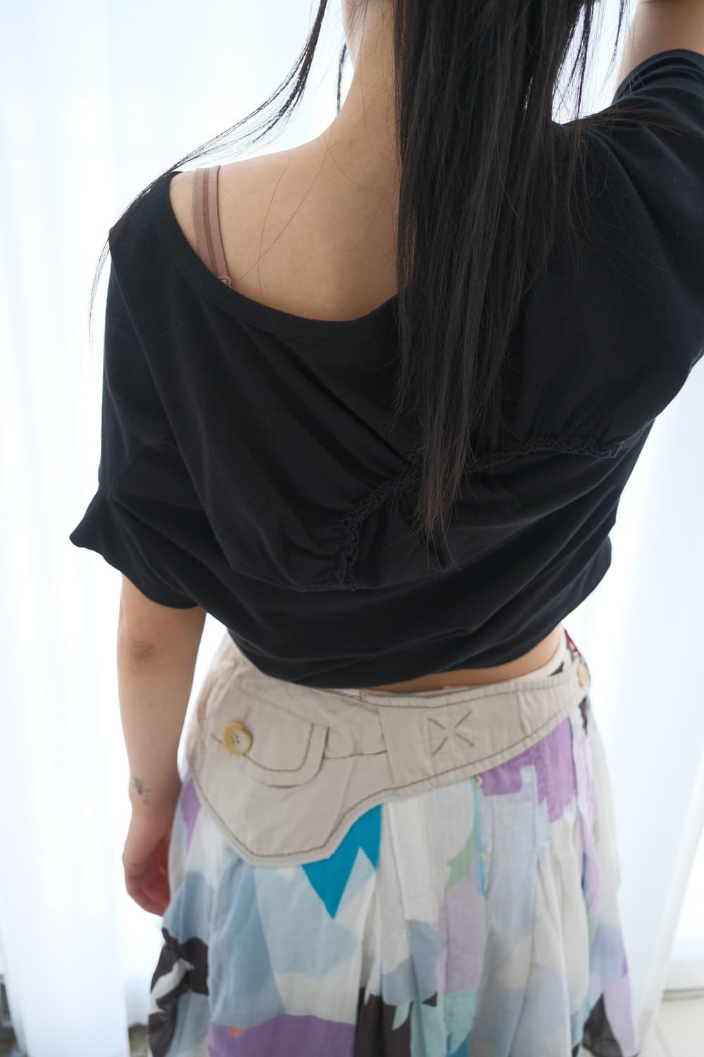 Belt attached skirt 상품이미지3