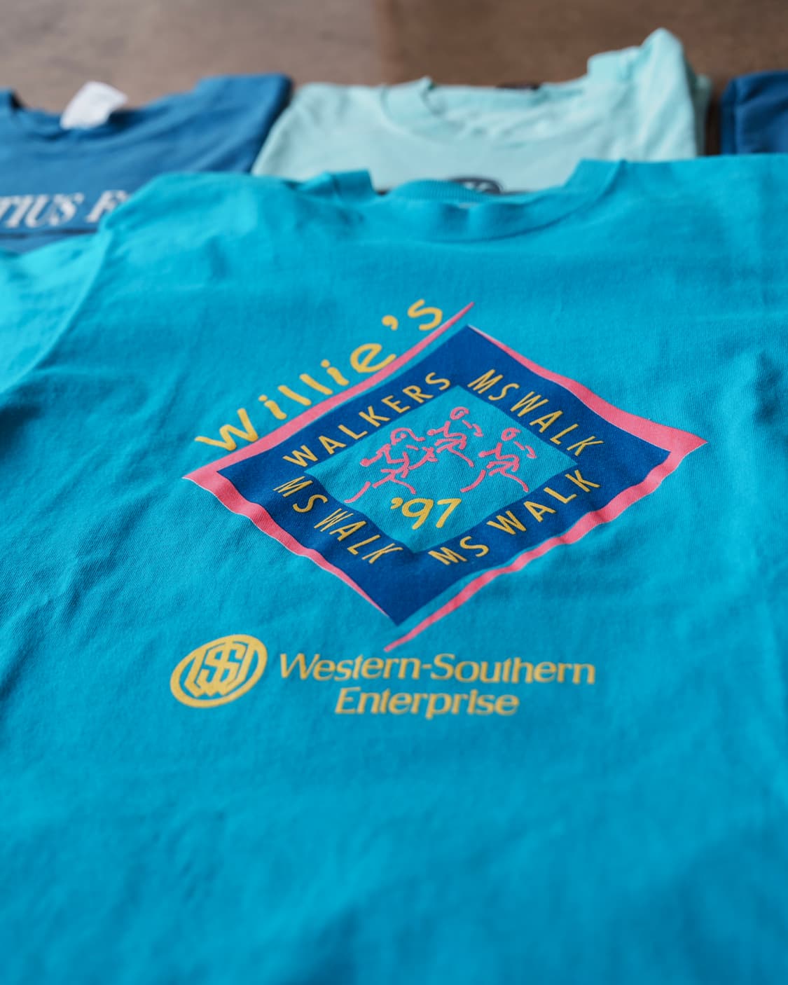 90’s USA “MS Walk” Promo T-shirt  상품이미지6
