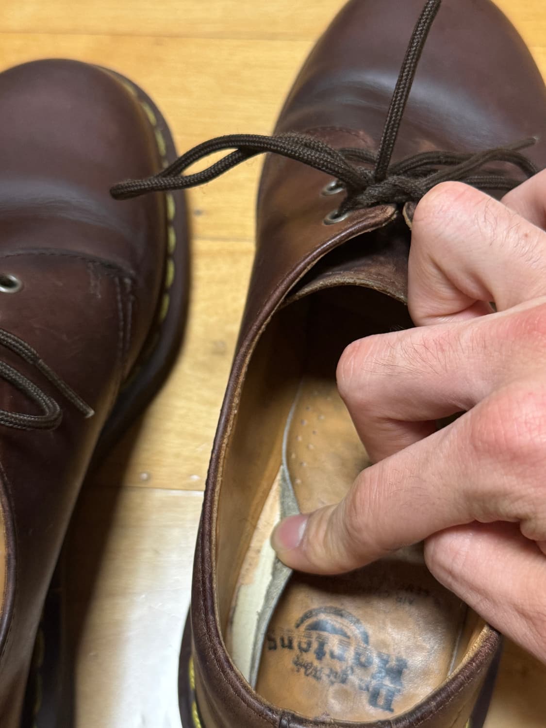 닥터마틴 1461 빈티지 브라운 280 상품이미지2