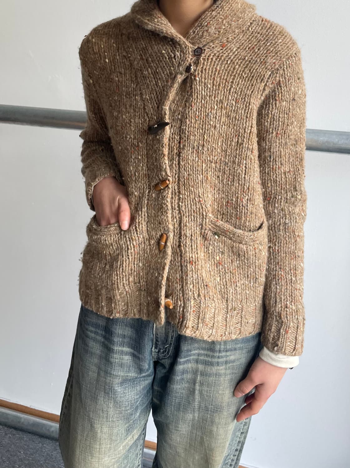 Toggle closure knit 상품이미지7