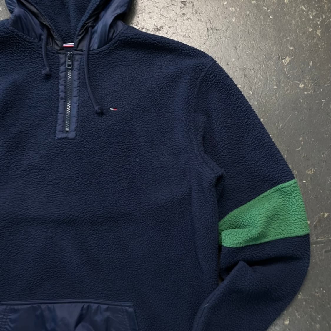 100 타미힐피거 후리스 후드티 상품이미지2