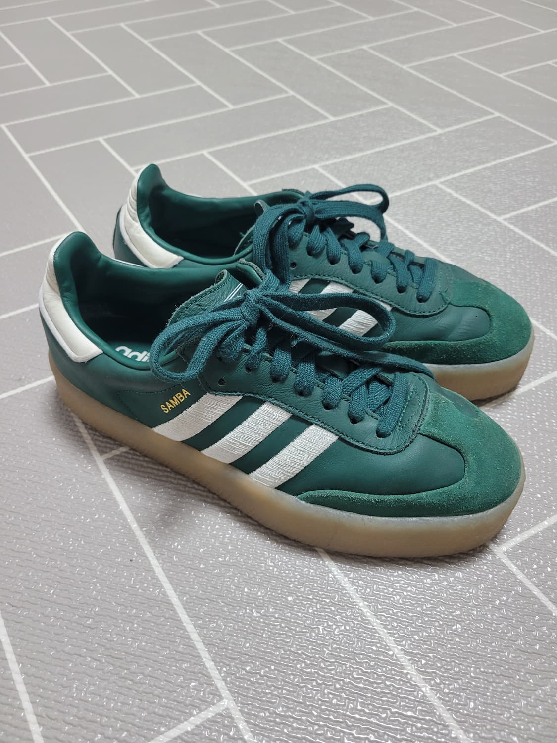 아디다스 삼바 컬리지에이트 그린코어 화이트 245 상품이미지1