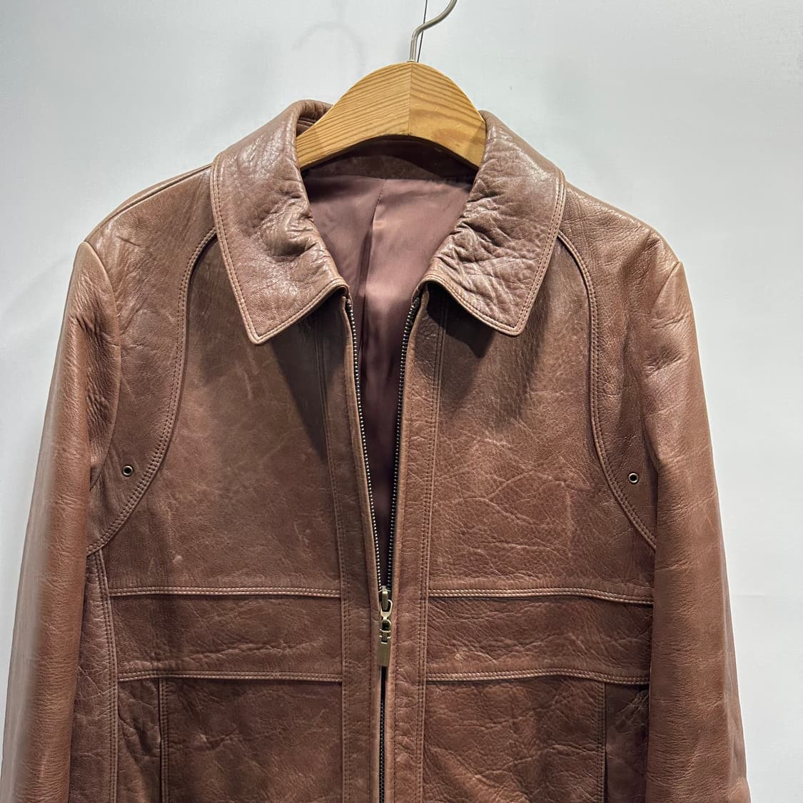 리얼 가죽 자켓 상품이미지2