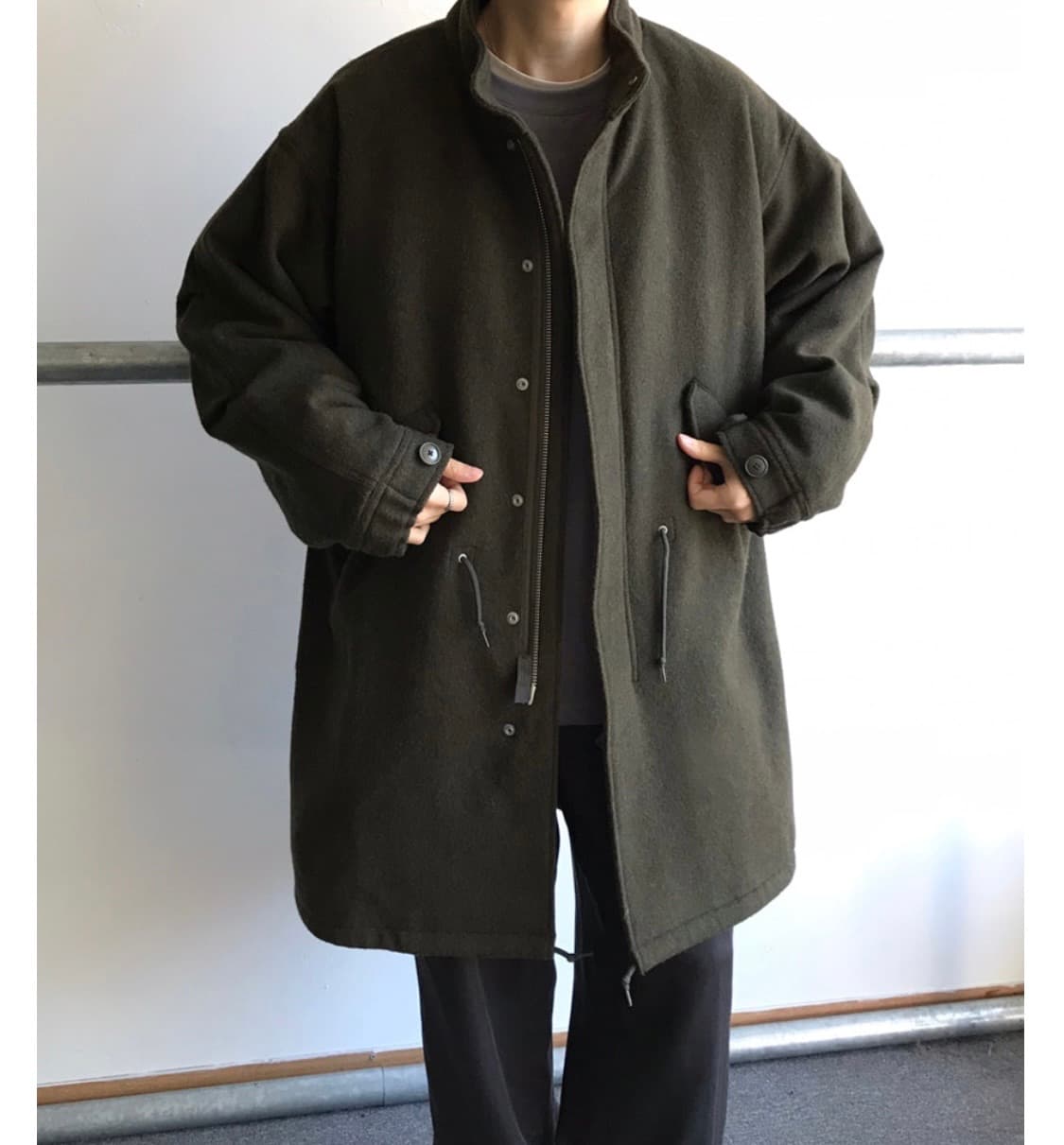 빔즈 BEAMS wool mods coat 상품이미지3