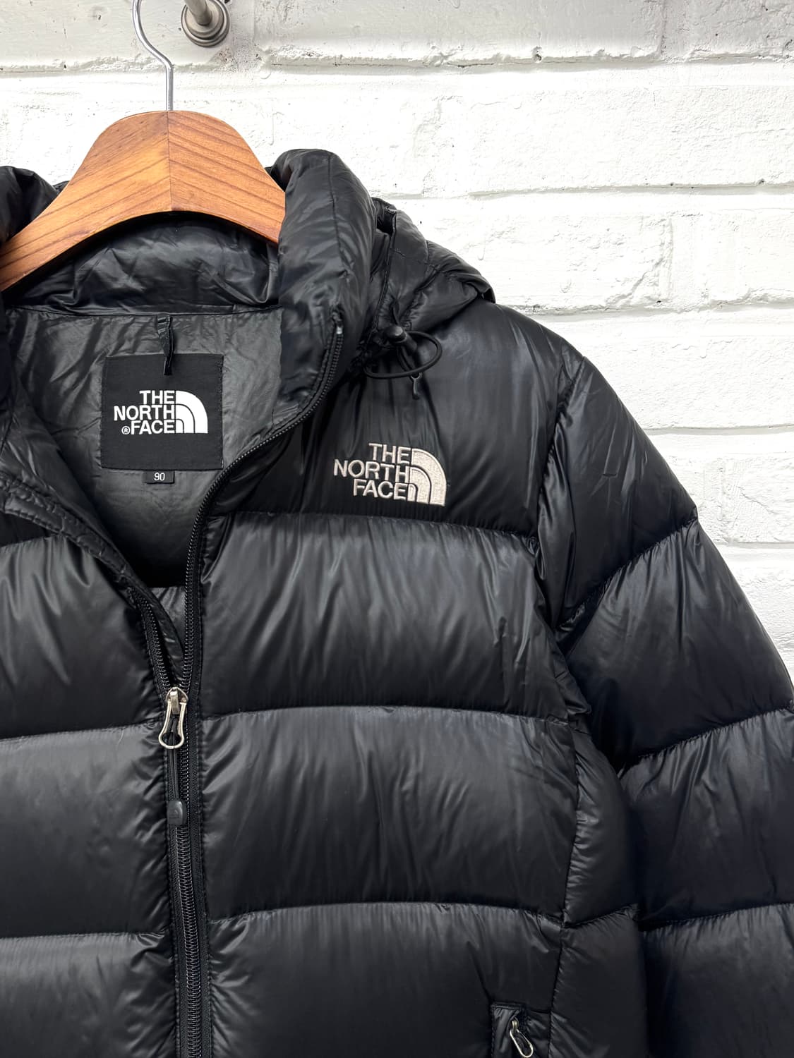 노스페이스 700 블랙 패딩  상품이미지4