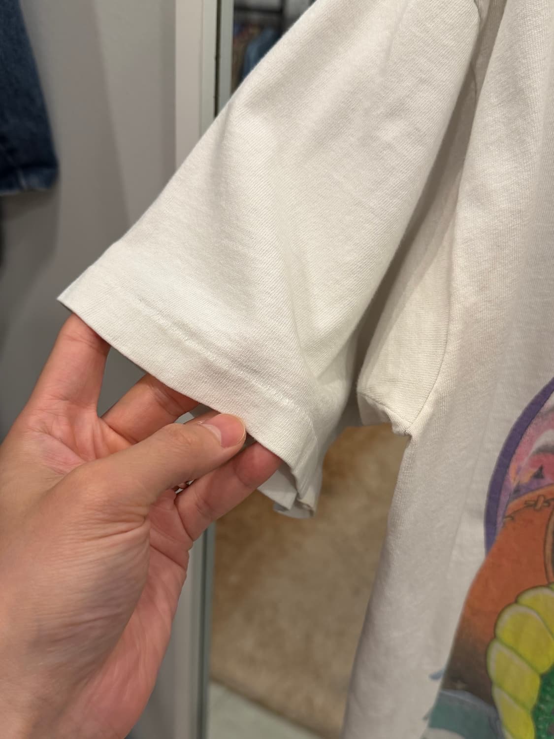 90s Hobie 빈티지 카툰 반팔 티셔츠 (made in USA) 상품이미지3