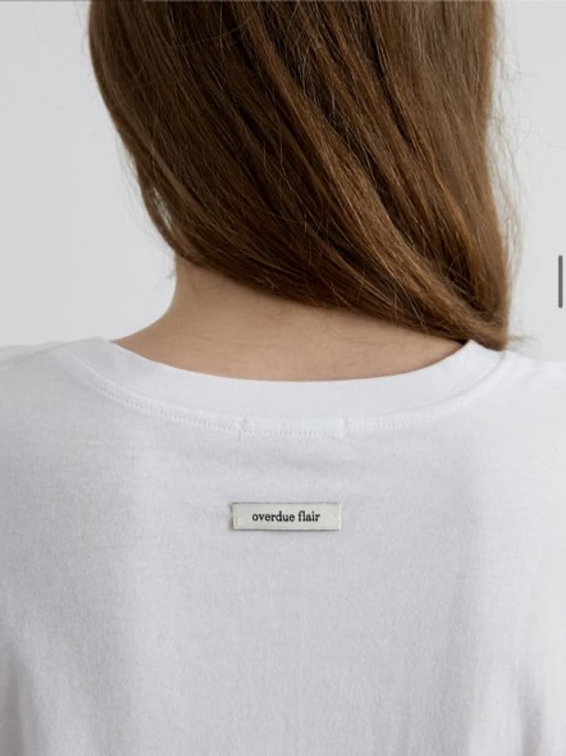오버듀플레어 스윗 티셔츠 SWEET SOUNDS T-SHIRT_WHITE 상품이미지4