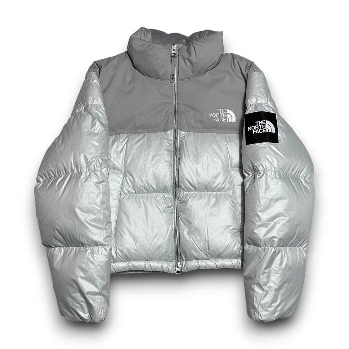 The North Face 새상품 여성용 아이스그레이 노벨티 눕시 패딩 상품이미지1