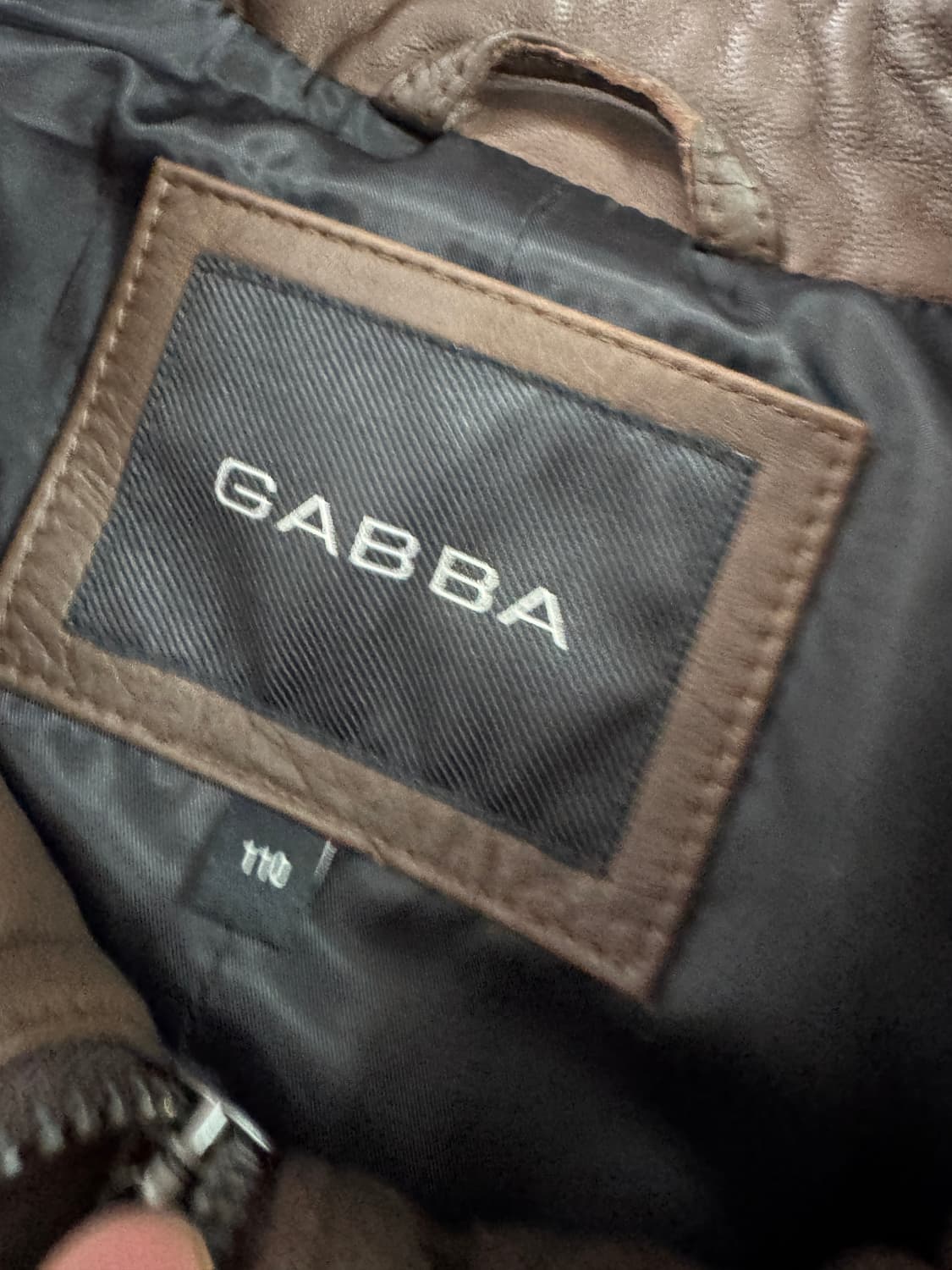 GABBA 가바 리얼 천연 양가죽 자켓 L 상품이미지3