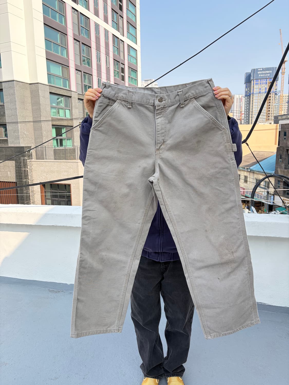 올드 칼하트 워크 팬츠 상품이미지1