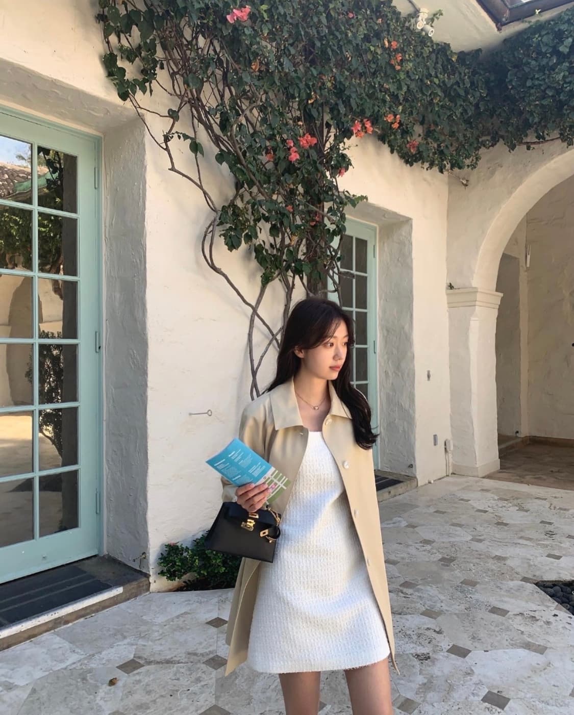 새상품) 르플레인 누아 트렌치코트 상품이미지1