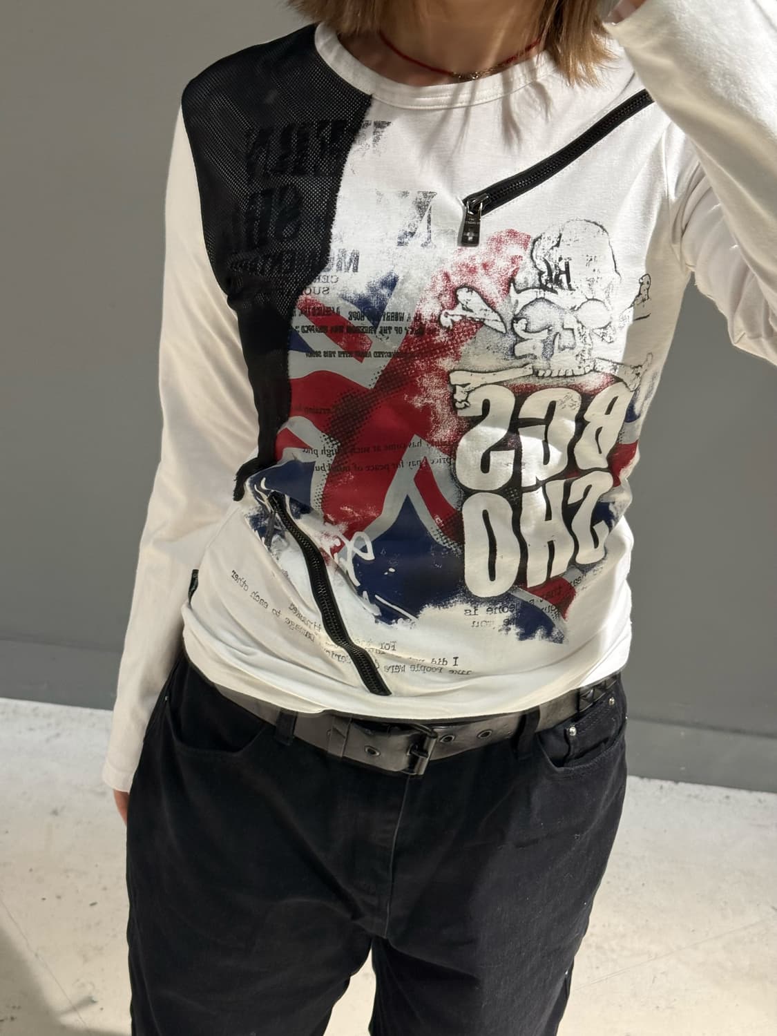 Bernings sho printing detail long sleeve 상품이미지3