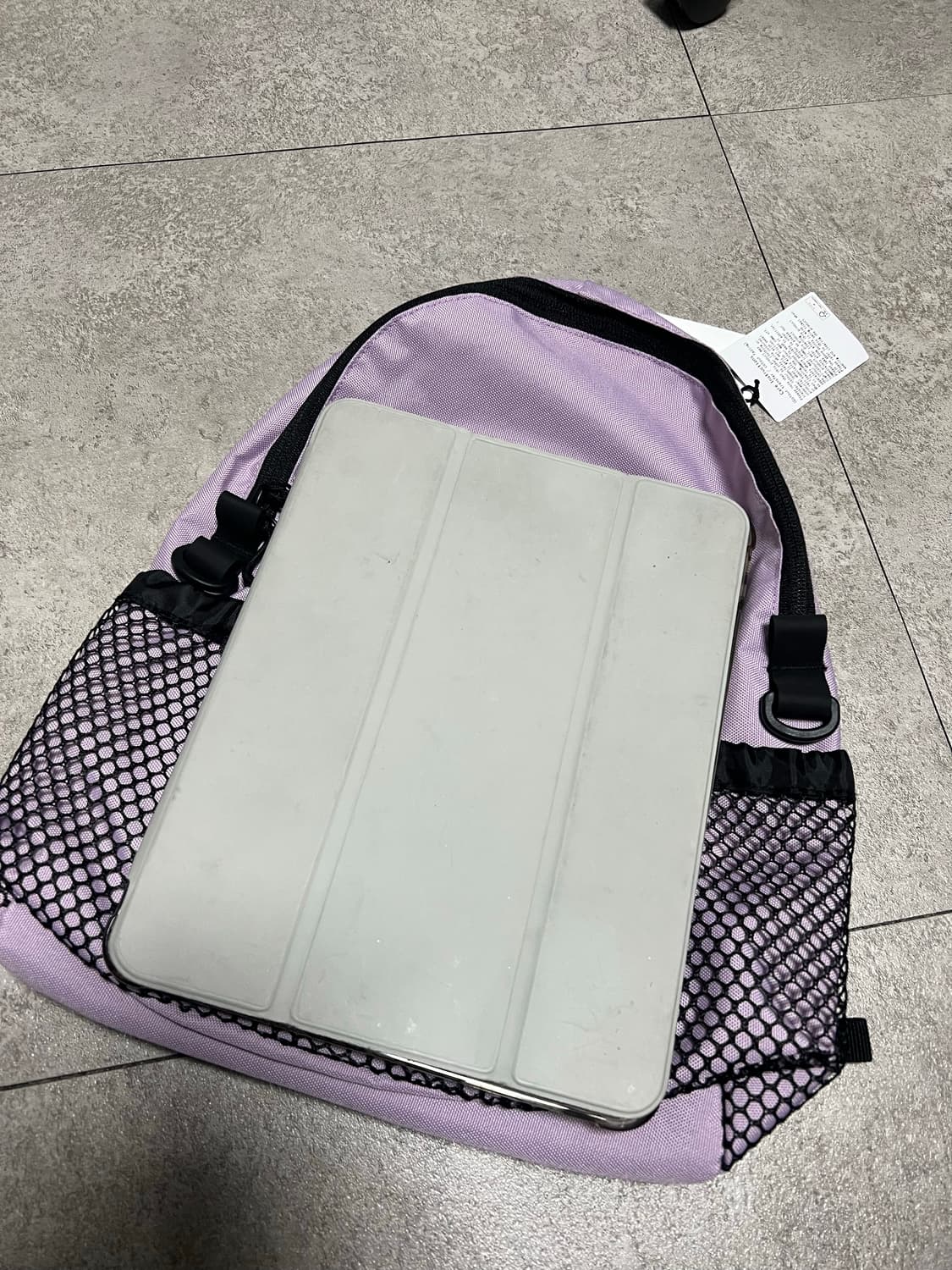 (새상품) 앤드원더 미니 백팩 퍼플 라벤더 상품이미지3