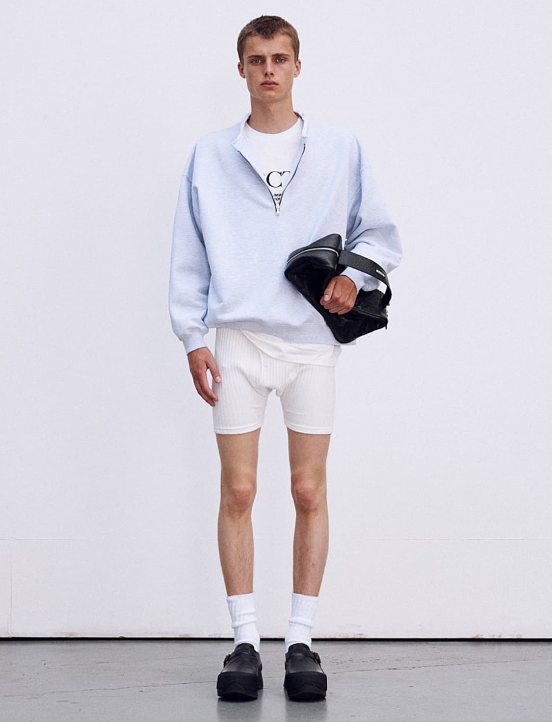 렉토 로우 엣지 하프집업 (정우 착용) 새상품 상품이미지1