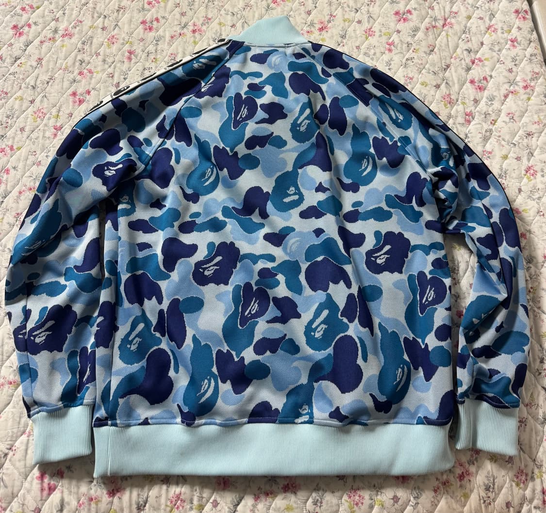 베이프 ABC 카모 트랙자켓 블루 XL 상품이미지2