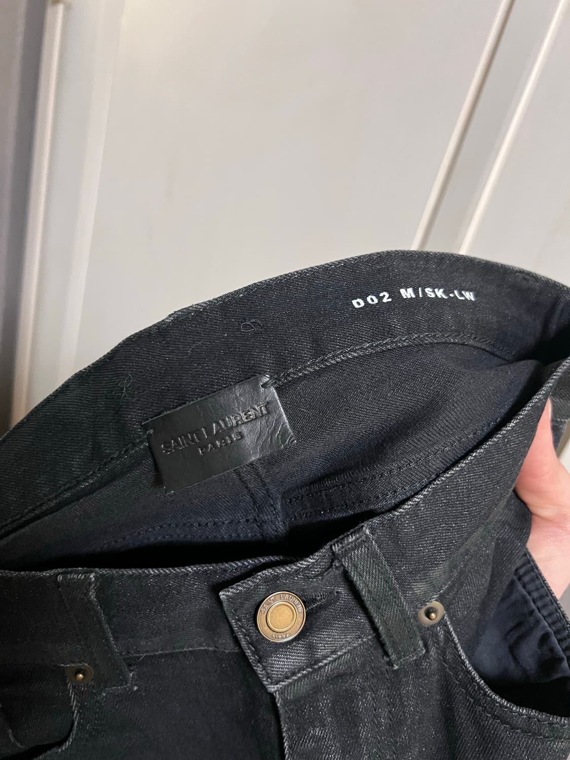 [27] 생로랑 스키니진 블랙 상품이미지5