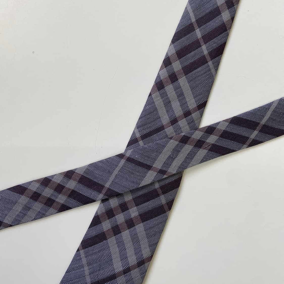 버버리 (Burberry) 체크 정품 명품넥타이 상품이미지4