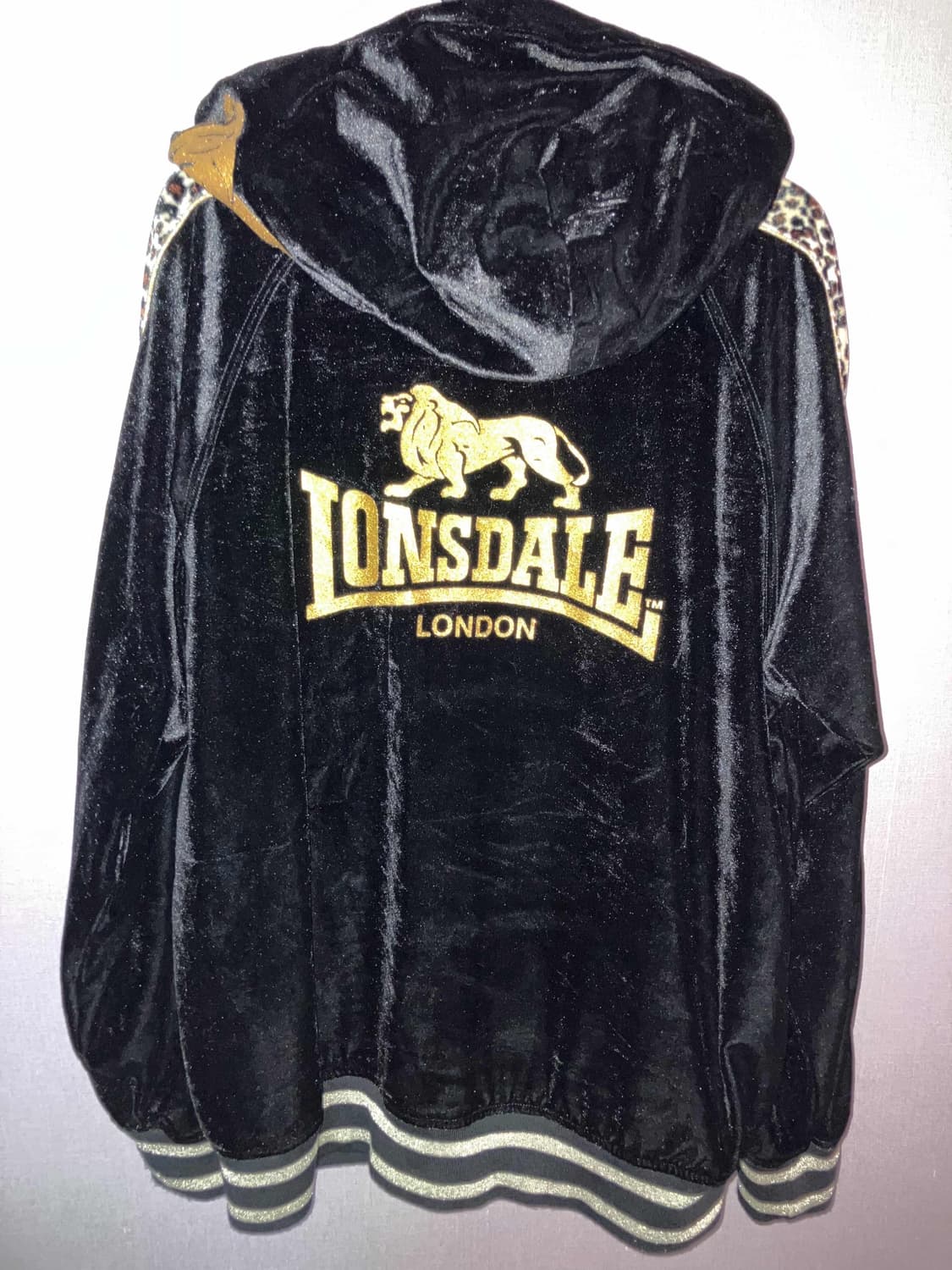 갸루 호피 투웨이 후드집업 상품이미지1