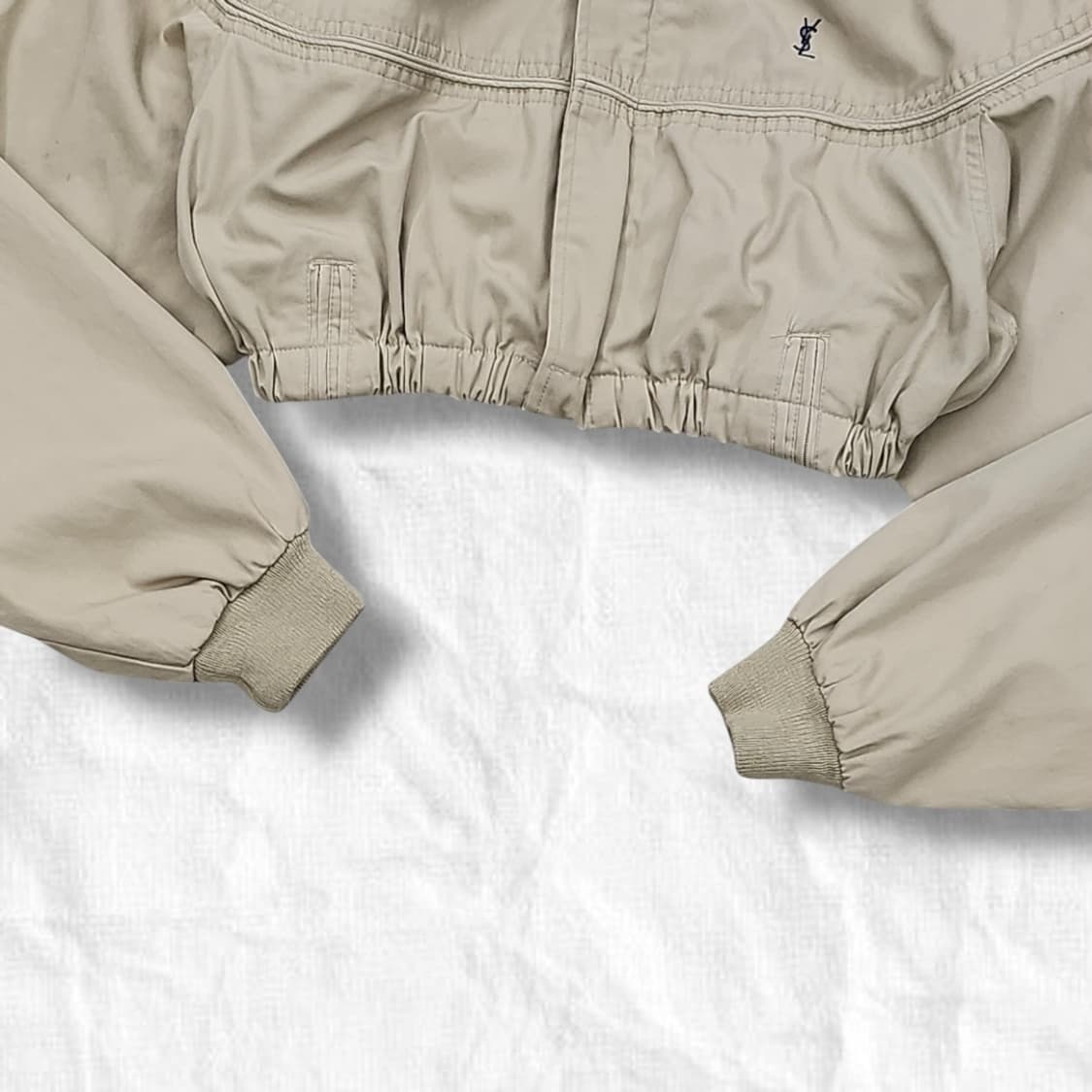 입생로랑 빈티지 크롭 커스텀 자켓 상품이미지4