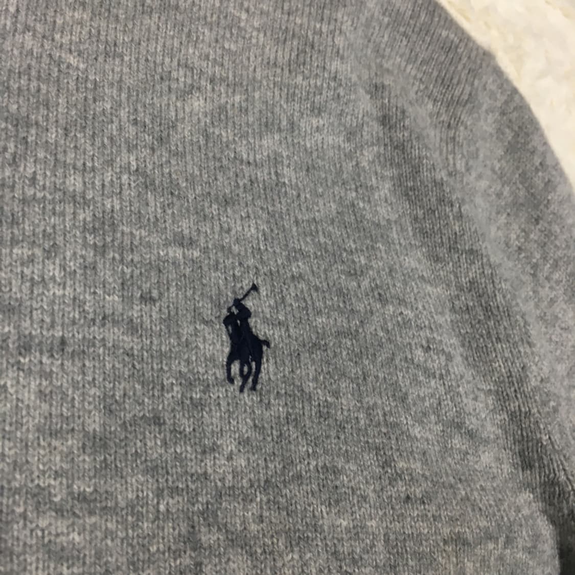 폴로 라운드넥 울 니트 BB12 상품이미지3