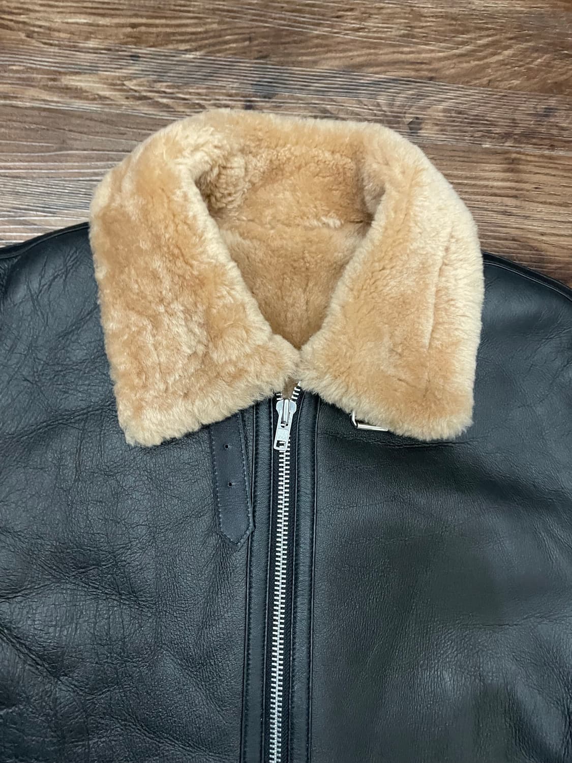 B-3 리얼레더 램스킨 양가죽 무스탕 폭격기(무톤자켓) 상품이미지2