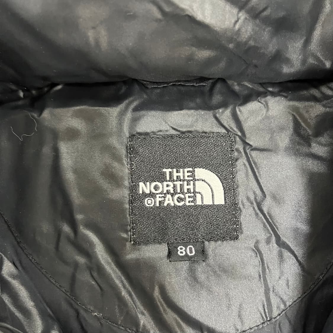 80 노스페이스 구스다운 후드 패딩 0219M 상품이미지2