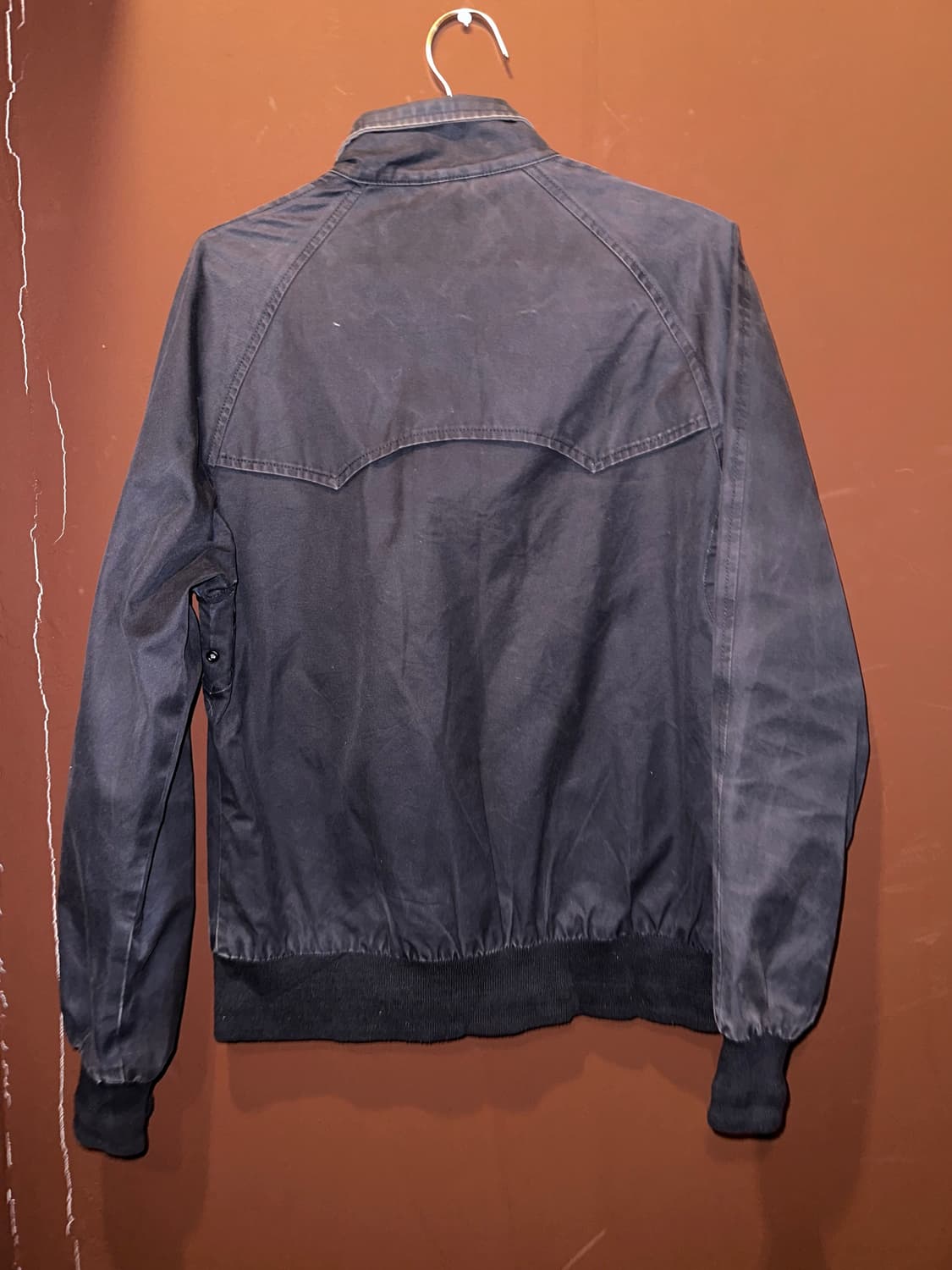 Japanese FRED PERRY navy ZP JK 상품이미지4