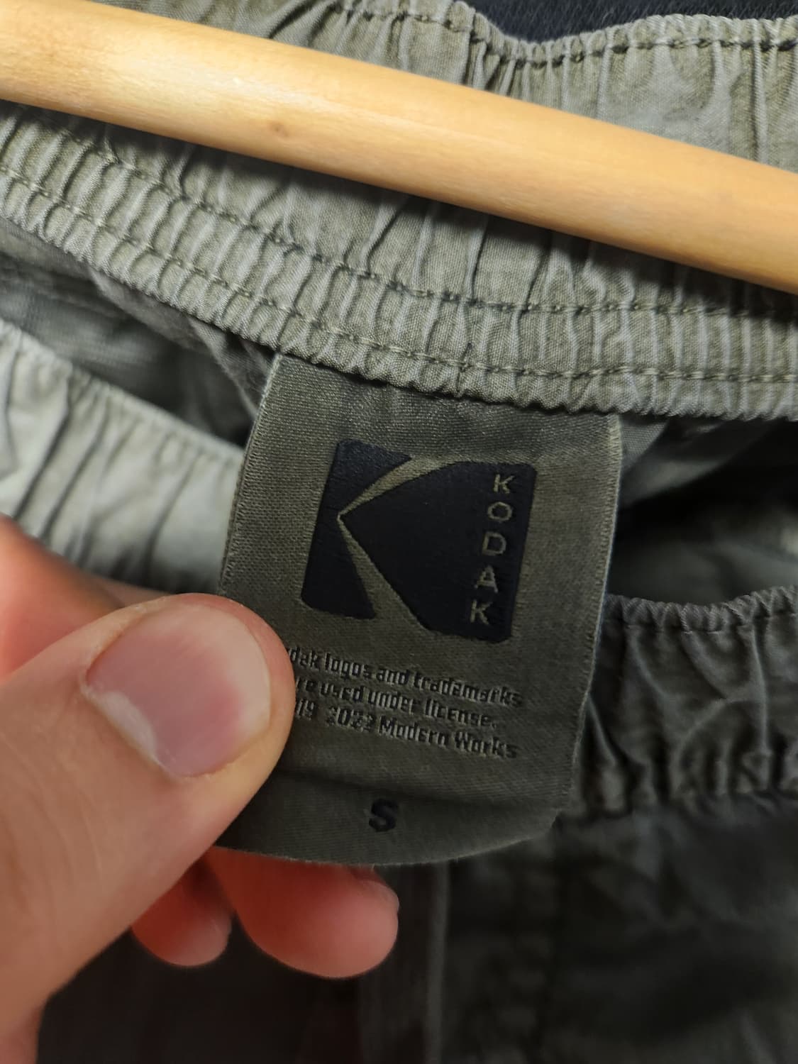 코닥 가먼트다잉 숏팬츠 S 상품이미지4