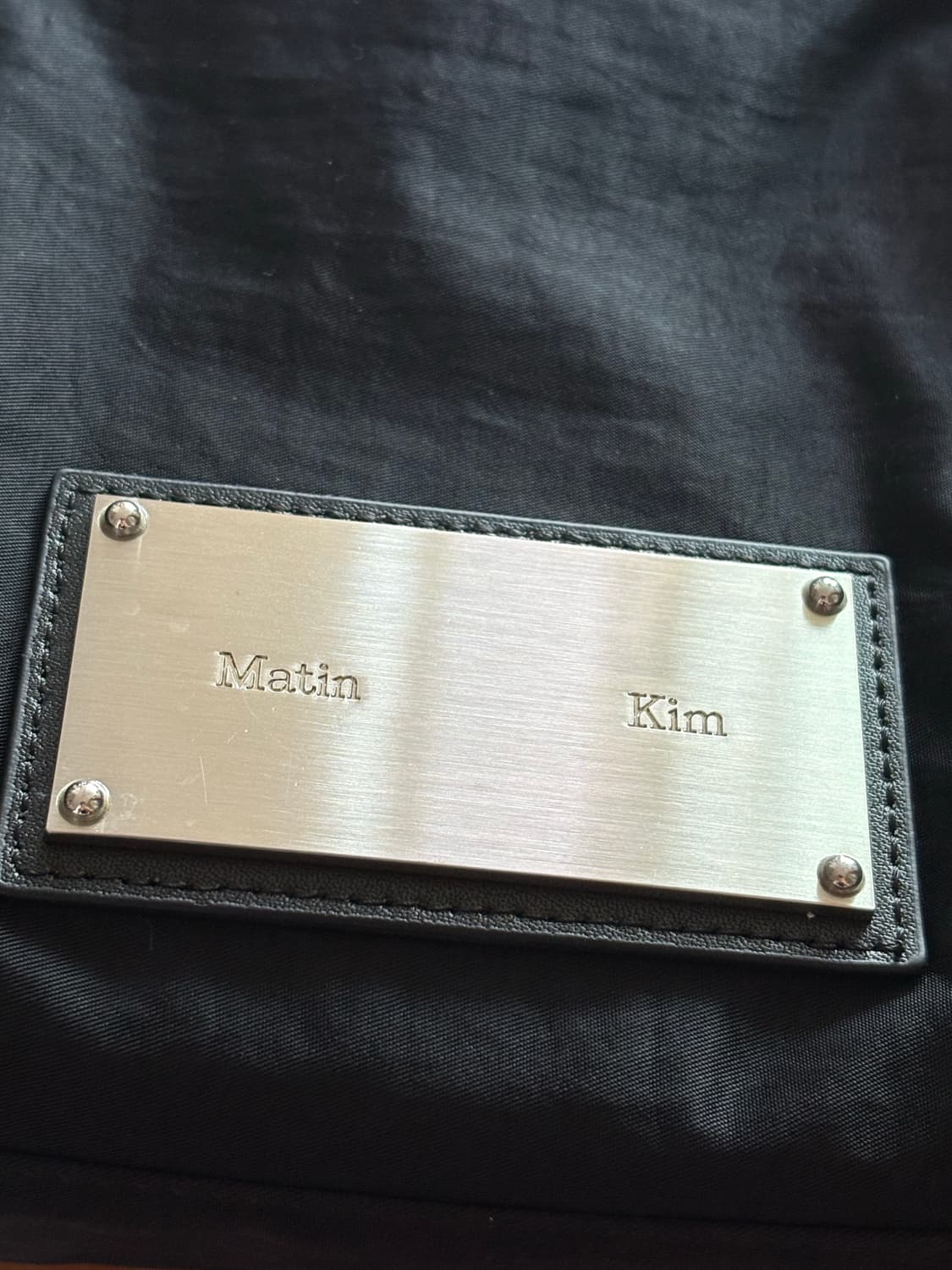 마뗑킴 스포티 토트백 블랙 3회 사용 상품이미지4