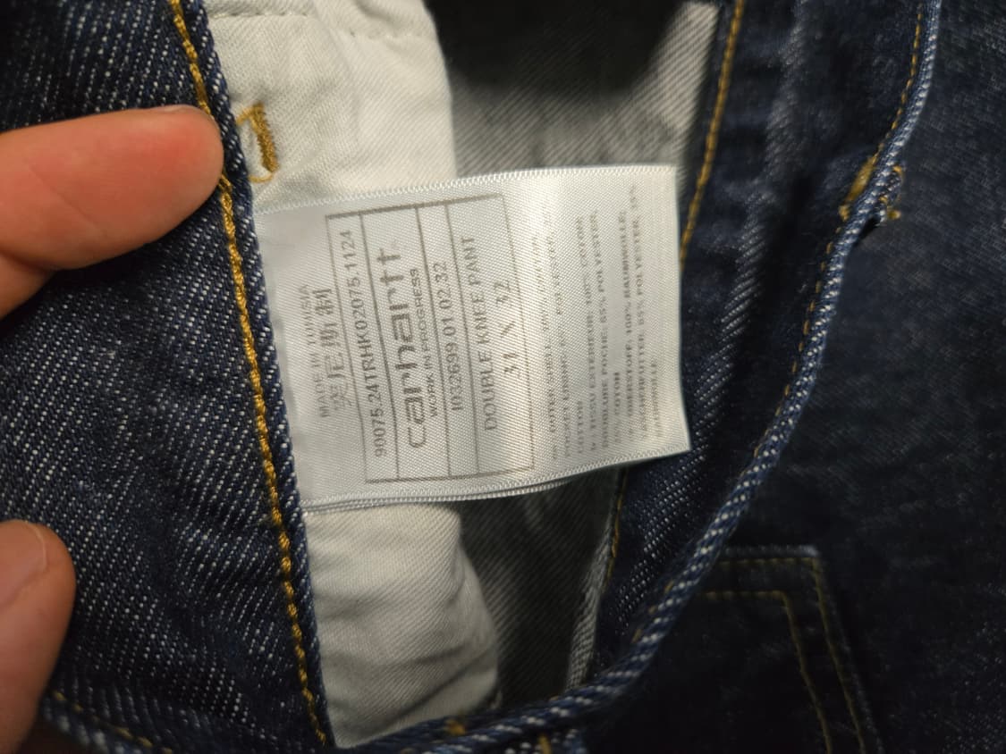 칼하트 윕 더블니 팬츠 31사이즈 상품이미지3