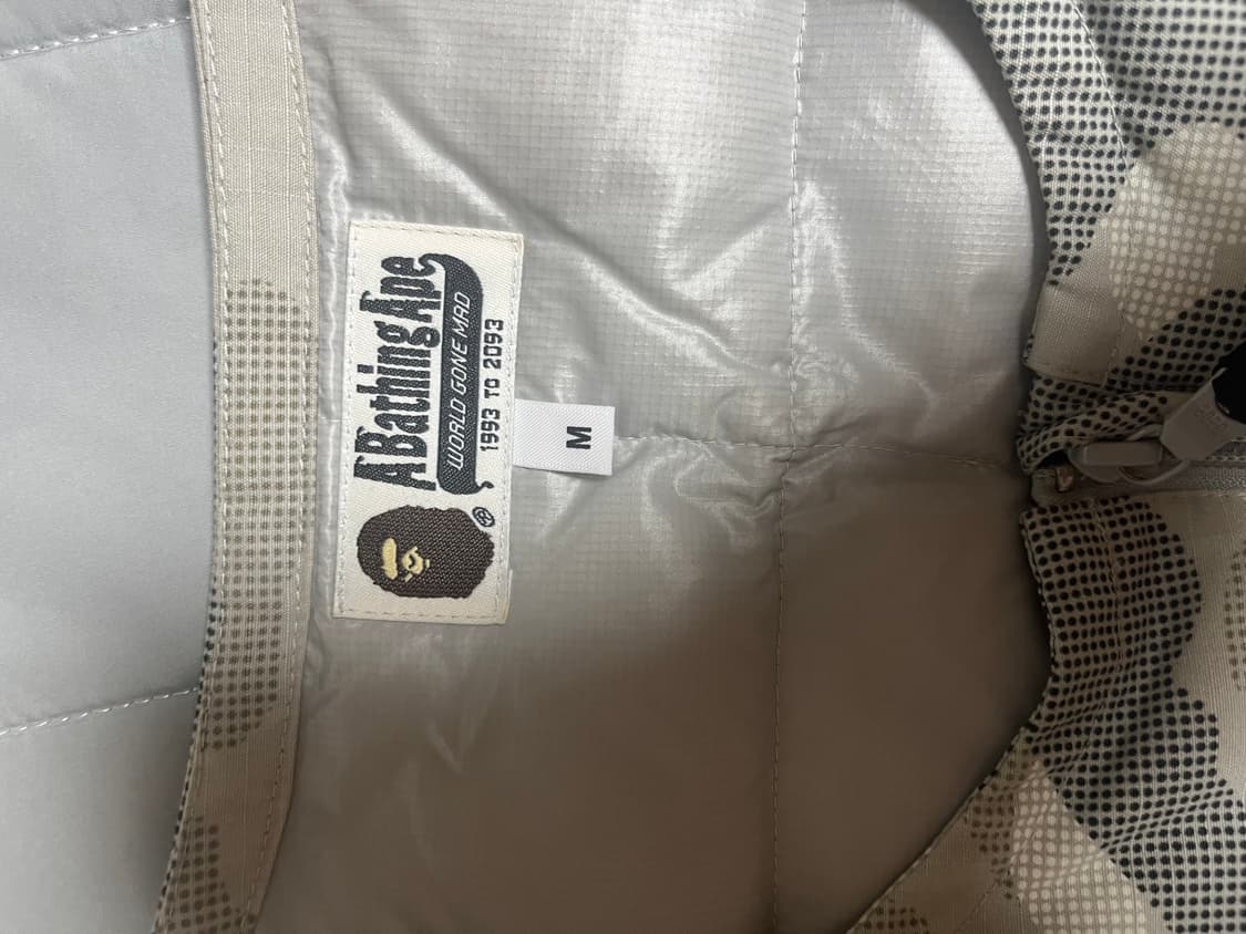 베이프 패딩조끼 M 상품이미지3