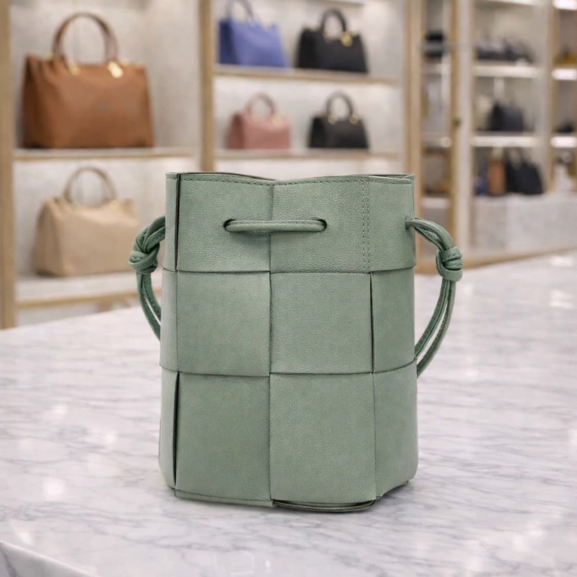[S급] 보테가베네타 카세트 버킷백 미니 판매합니다!!! 상품이미지1