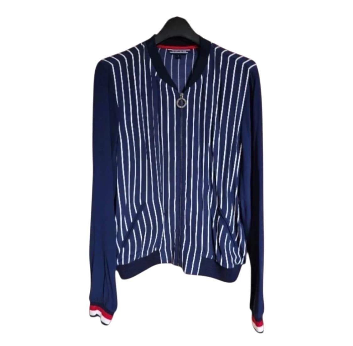 🌿 봄코디추천 | 타미힐피거 스트라이프 블루종 | 가볍고 핏예쁨 상품이미지8