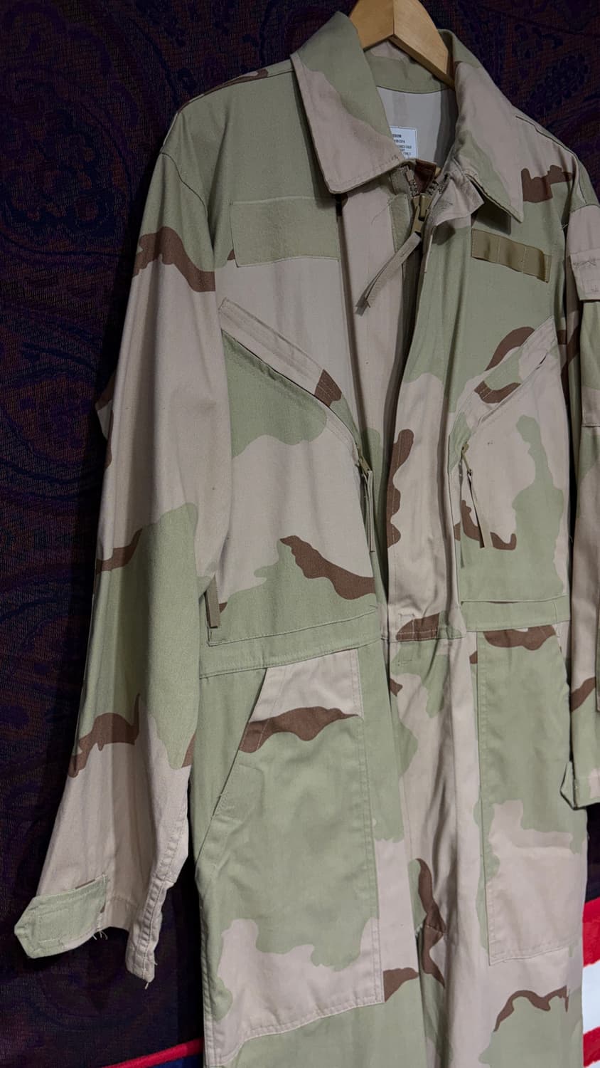 미군 사막삼색 커버롤 점프슈트 상품이미지7