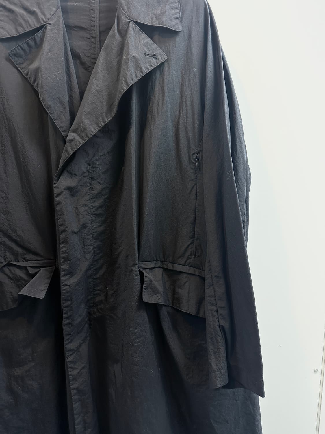 Teatora 패커블 디바이스 코트 (블랙, M) 상품이미지4