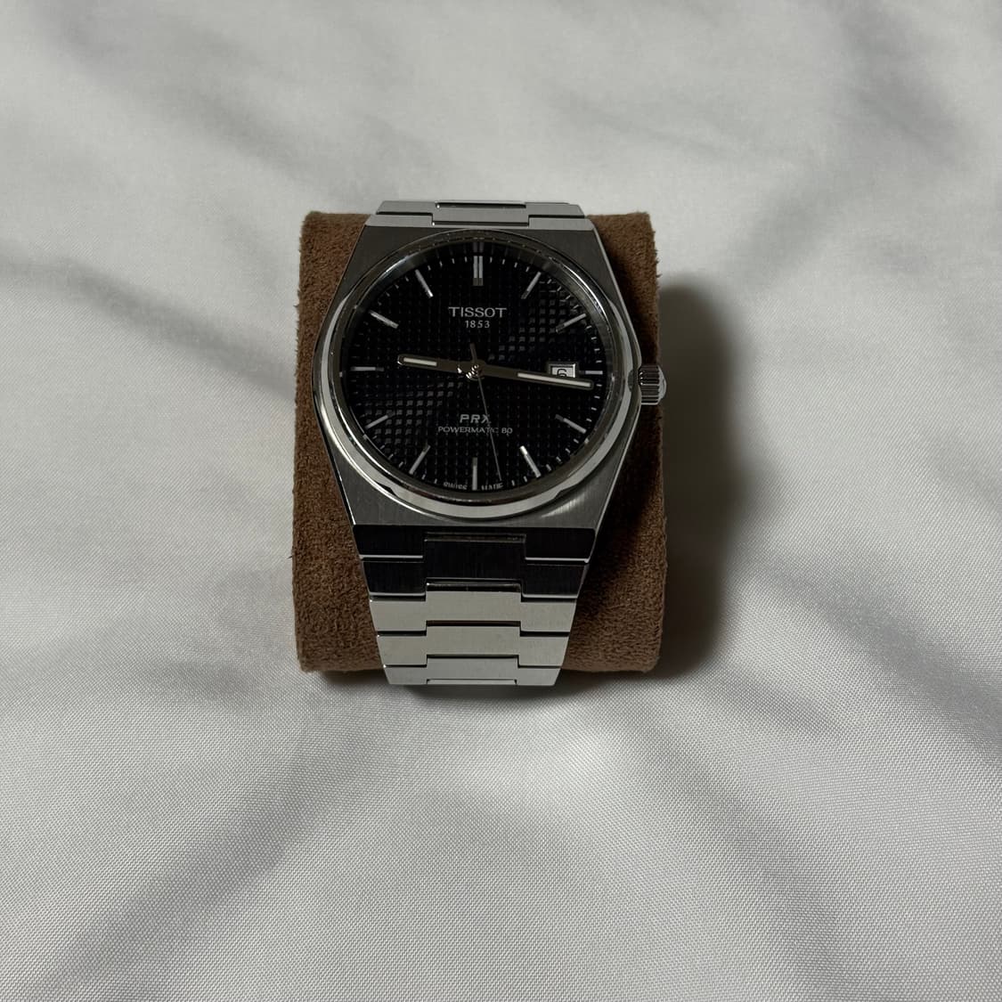 티쏘 PRX 파워매틱 80 오토매틱 검판 35mm 판매합니다 상품이미지2