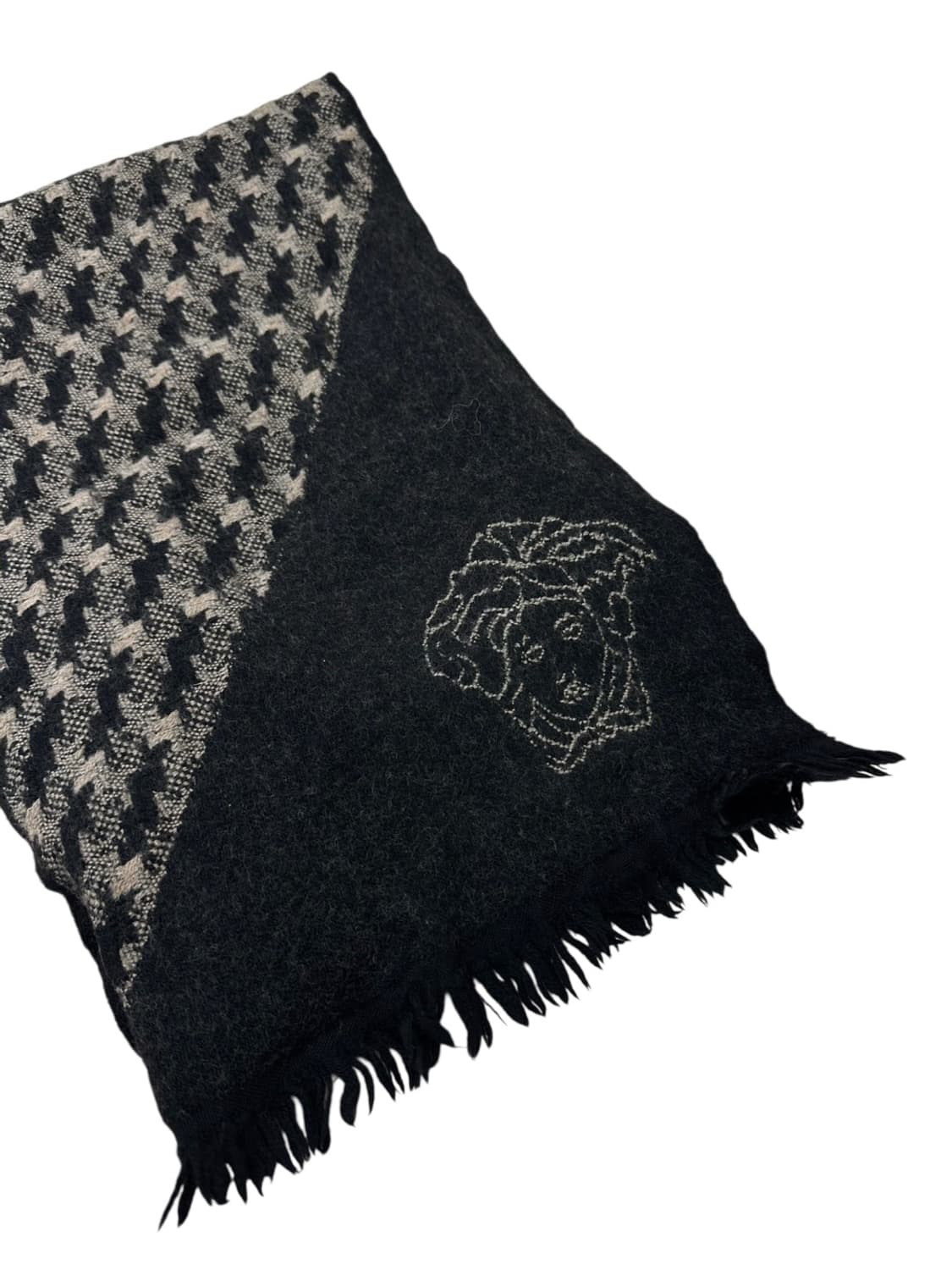 베르사체 머플러 (블랙&베이지) 상품이미지2