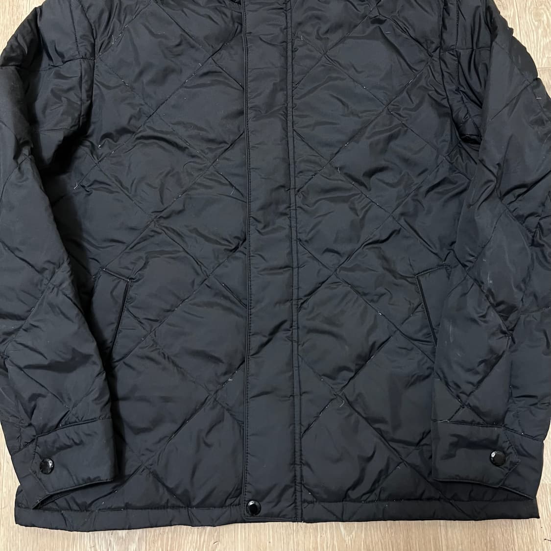 올젠 남성 구스다운 퀼티드 경량패딩 M/95  상품이미지3