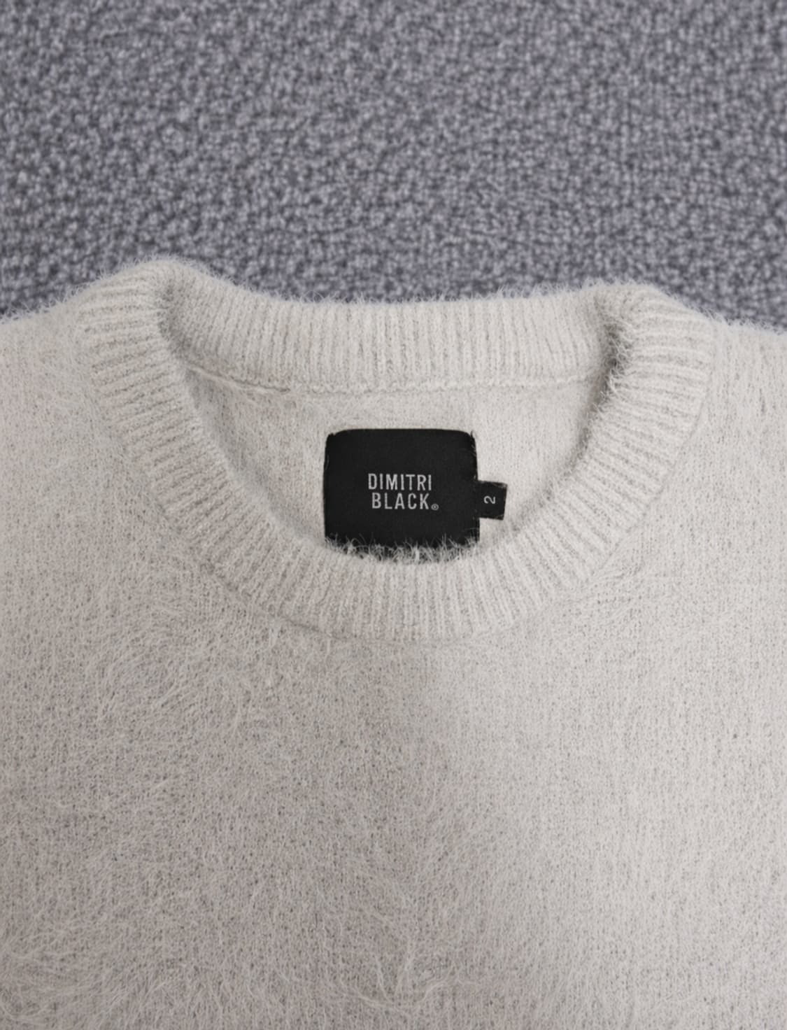 디미트리블랙 에센셜 헤어리 니트 L 상품이미지3