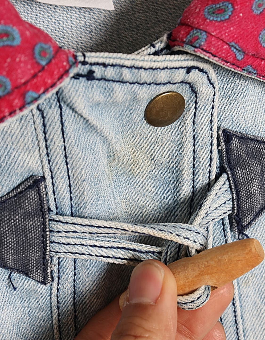  90's S.B.Ⅱ Togle Denim Jacket 상품이미지3