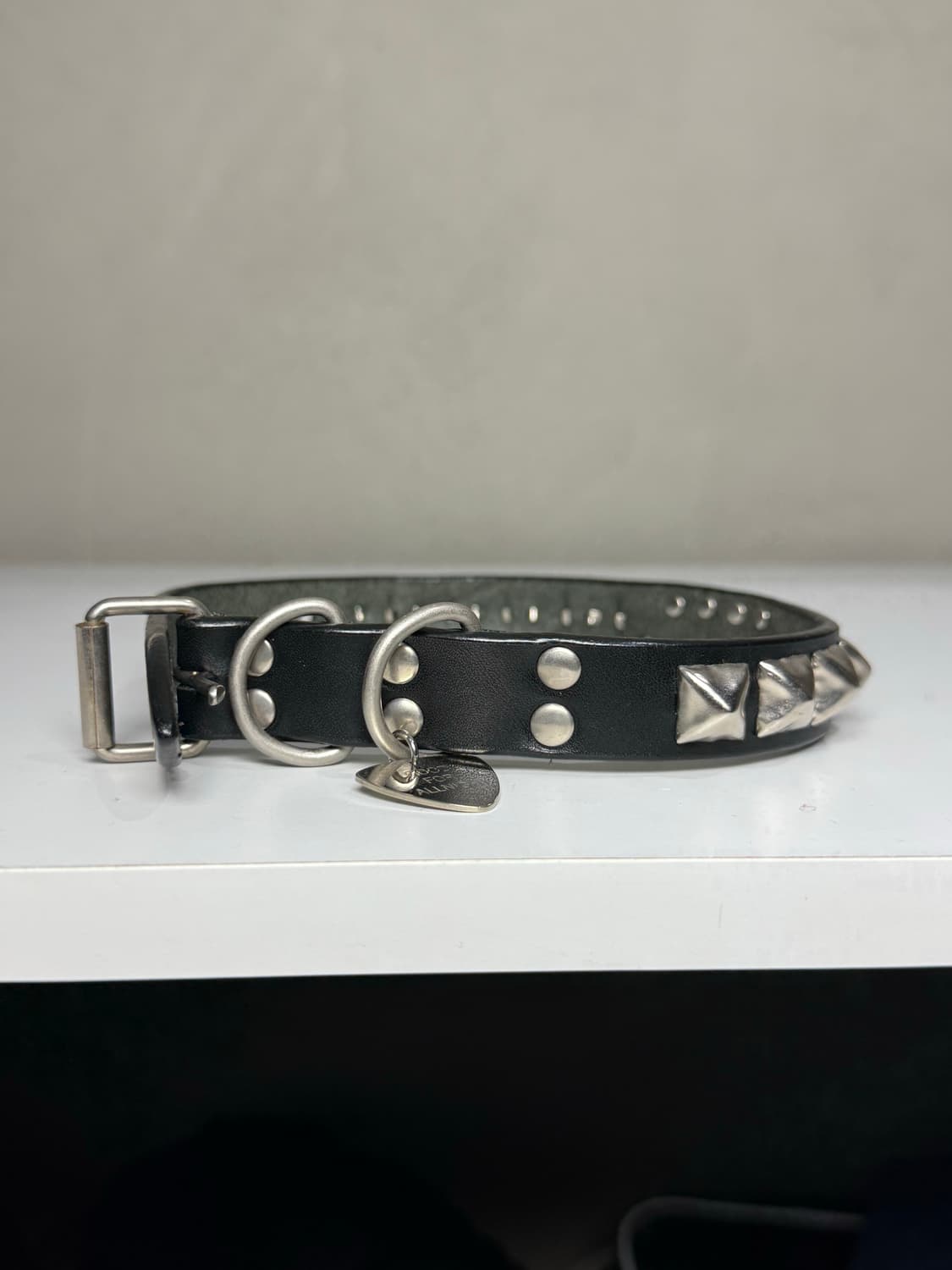 히스테릭 글래머 아카이브 스터드 폭탄 가죽 초커 목걸이 상품이미지4