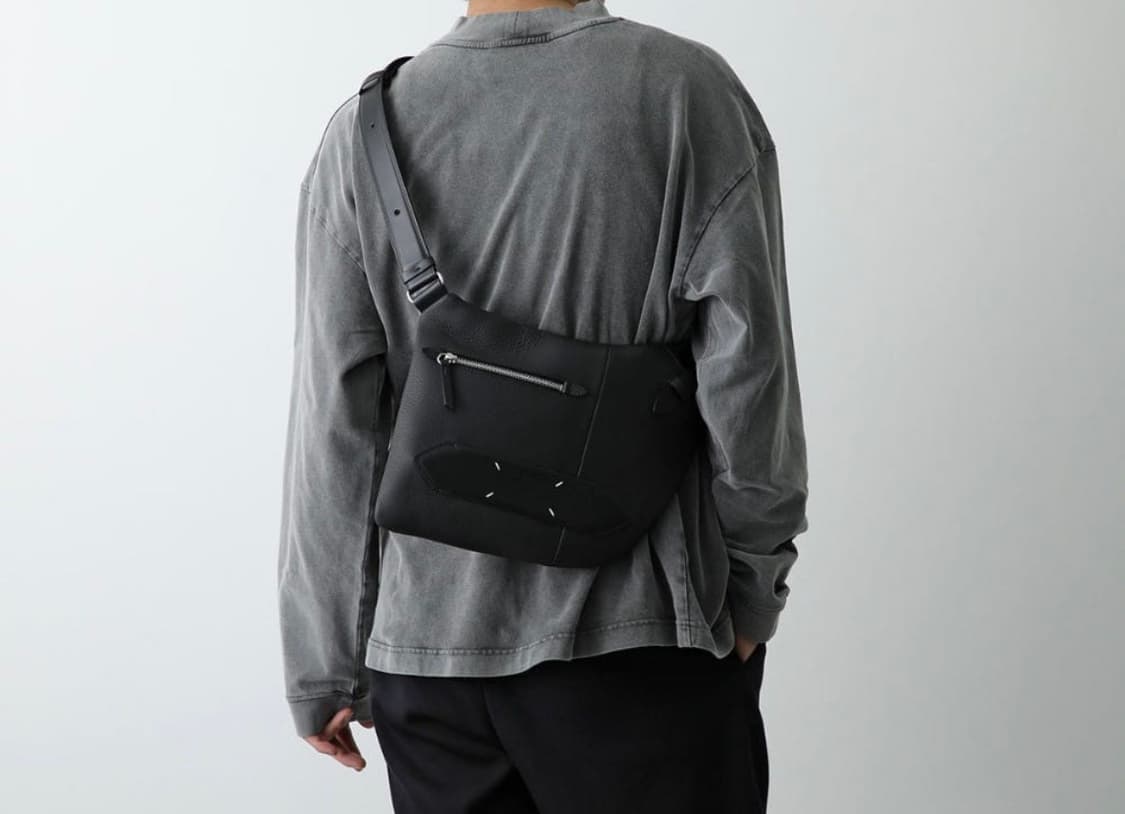 마르지엘라 5AC 온바디 크로스백 1회착 카키컬러 상품이미지10