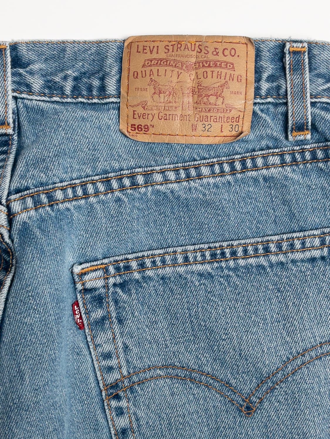 90s Levi’s 569 Large Straight Fit USA 상품이미지3