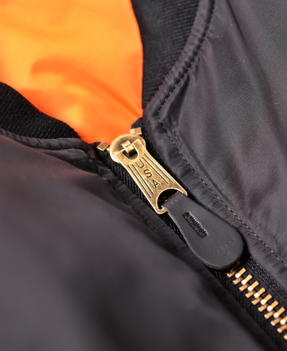 [XXL] 새상품) 포스텍스 가먼츠 더블페이스 봄버 MA-1 블랙 상품이미지3