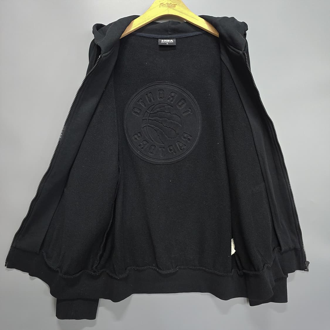 NBA 토론토 랩터스 후드집업 자켓 블랙 XL 상품이미지6