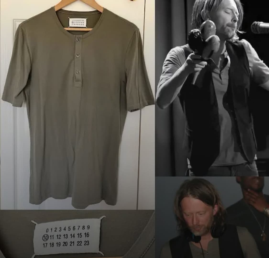 (할인/급처)Maison Margilela Henley T-shirt 상품이미지2