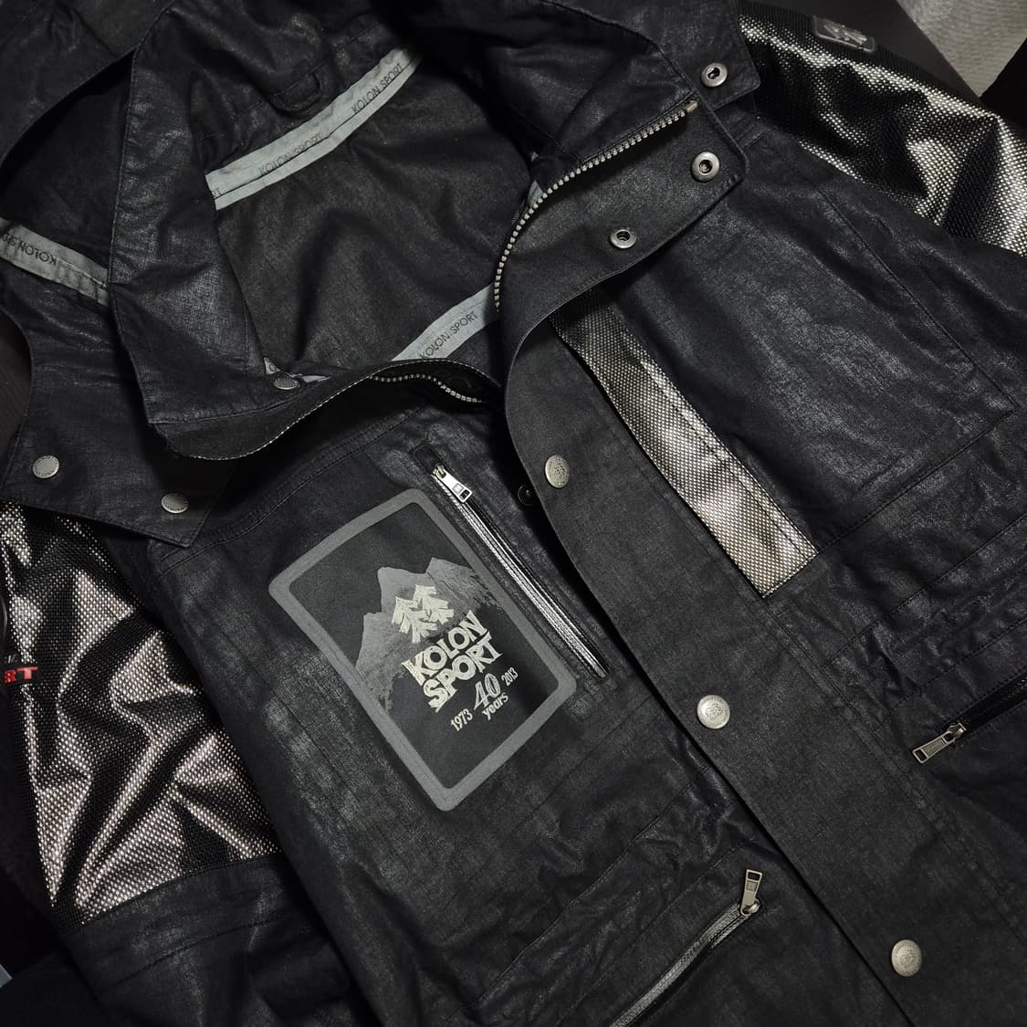 코오롱스포츠 10s 40주년 기념 95사이즈 후드 자켓 상품이미지3