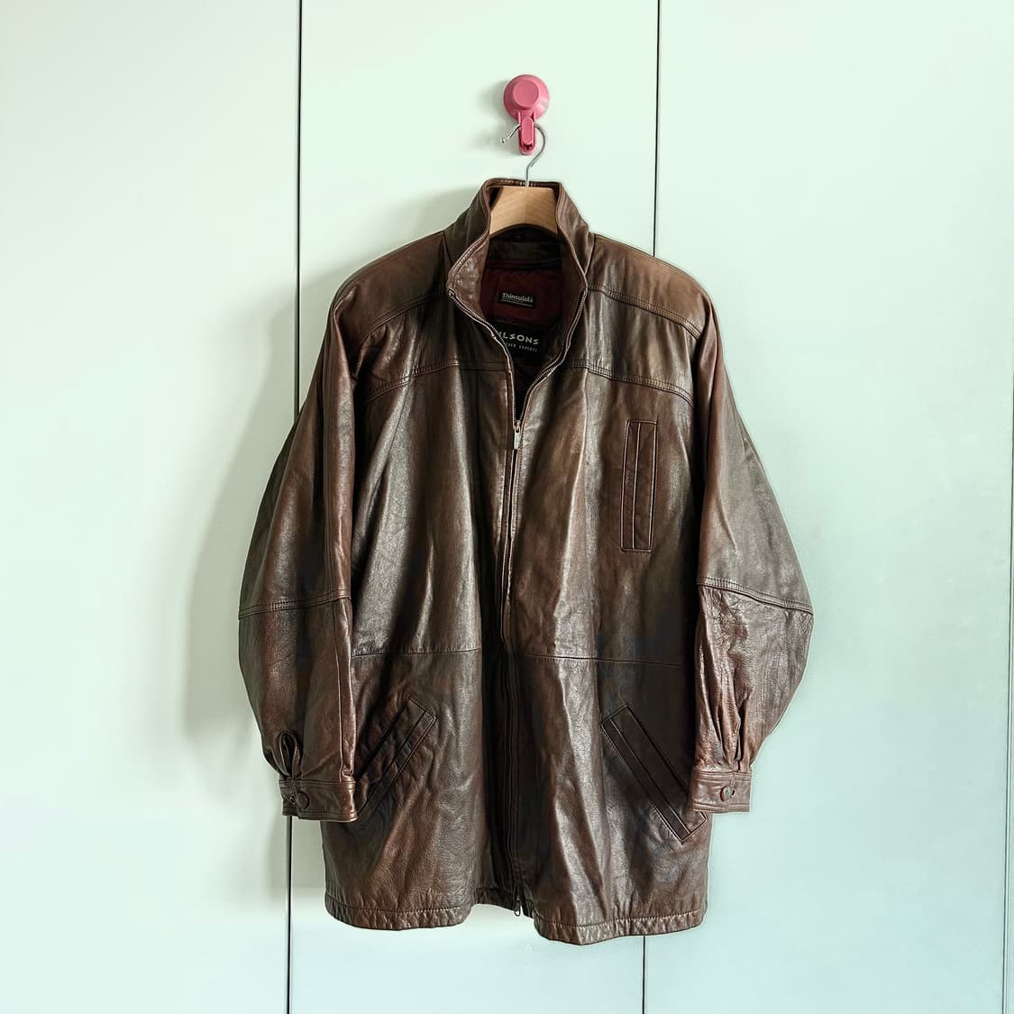 윌슨즈레더 레더 집업 코트 상품이미지1